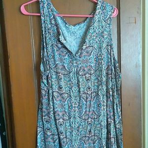 Multi-colored tanktop by Artisian NY